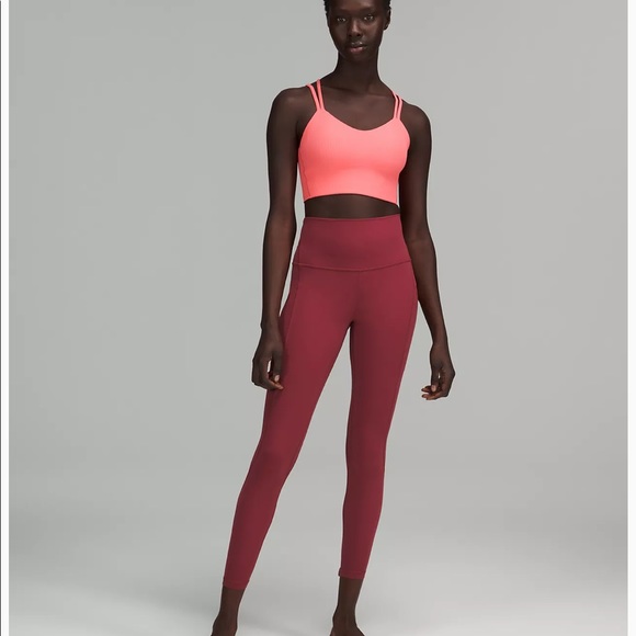 lululemon Align™ High-Rise Pant with Pockets 25" Size 6 Mulled Wine - Picture 2 of 8